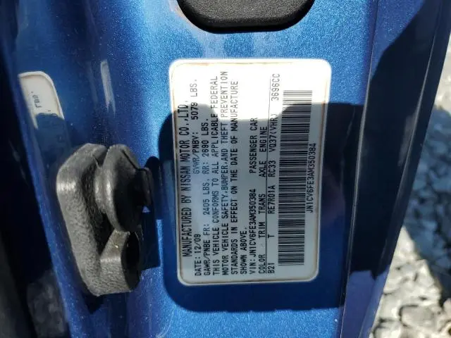 2010 INFINITI G37 BASE  