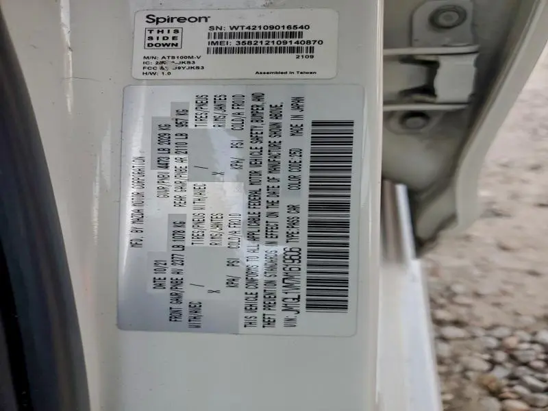 2021 MAZDA 6 TOURING  