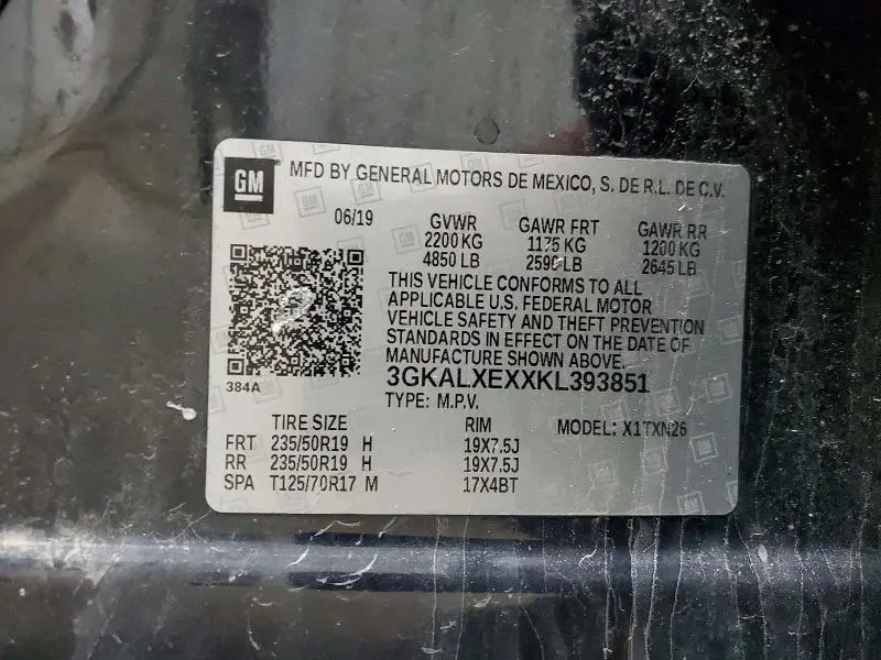 2019 GMC TERRAIN DENALI  