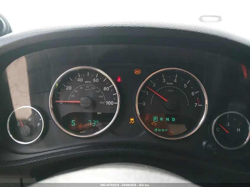 2012 JEEP WRANGLER SPORT