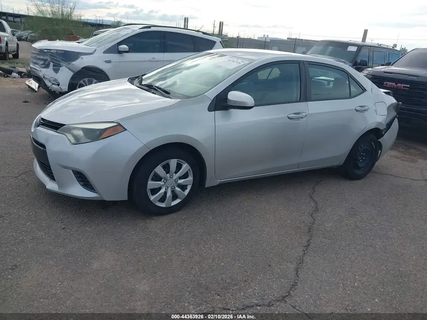 2016 TOYOTA COROLLA LE