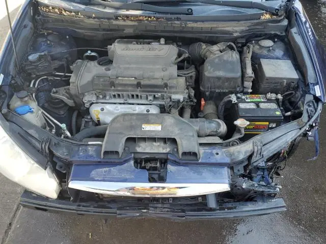 2010 HYUNDAI ELANTRA BLUE  