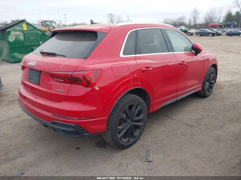 2020 AUDI Q3 PREMIUM PLUS 45 TFSI S LINE QUATTRO TIPTRONIC
