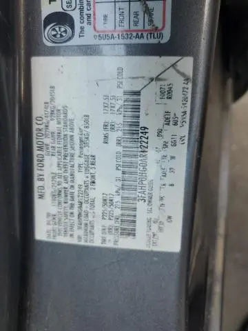 2010 FORD FUSION SE  