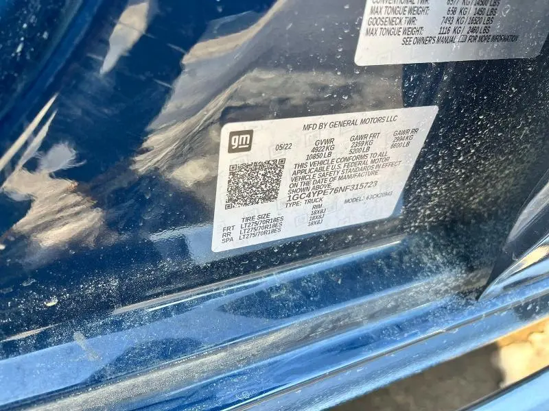 2022 CHEVROLET SILVERADO K2500 HEAVY DUTY LTZ  