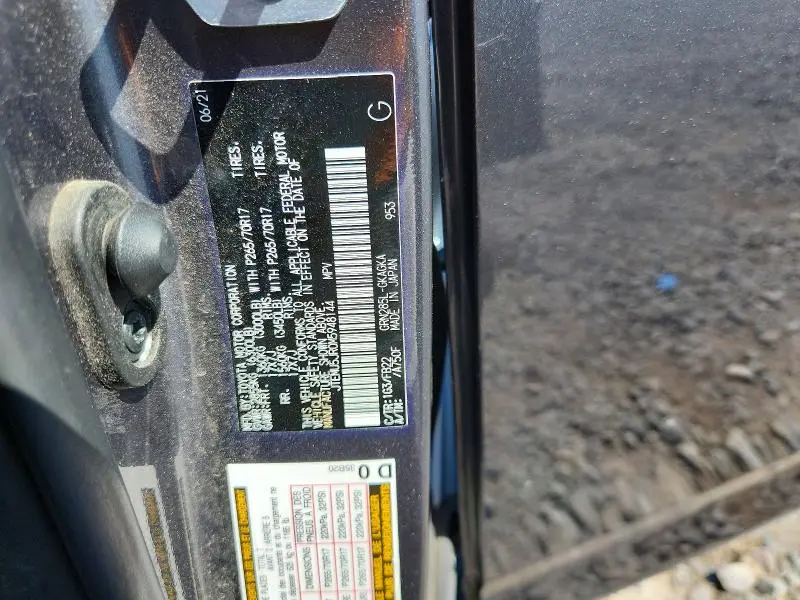 2021 TOYOTA 4RUNNER SR5  