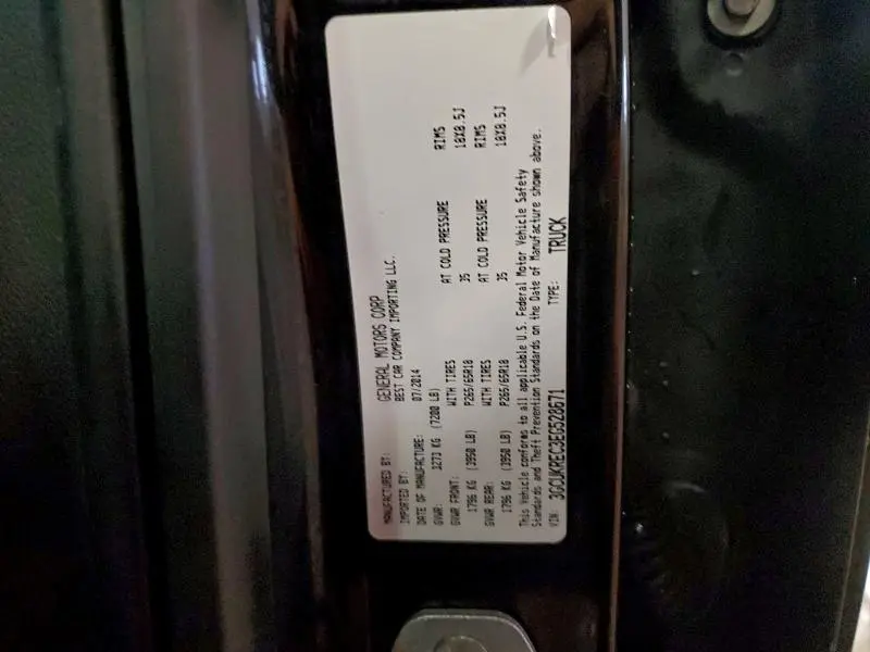 2014 CHEVROLET SILVERADO K1500 LT  