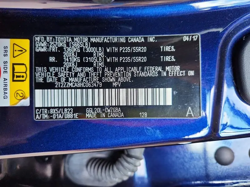2017 LEXUS RX 350 BASE  