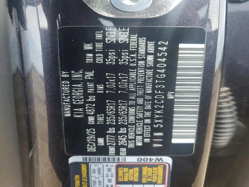 2026 KIA SPORTAGE LX  