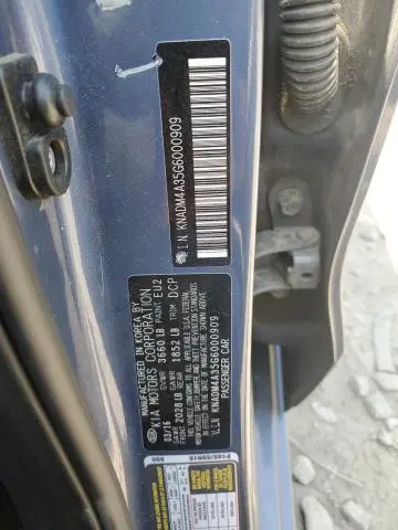 2016 KIA RIO LX  