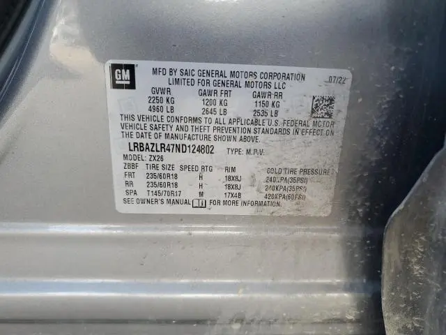 2022 BUICK ENVISION PREFERRED  