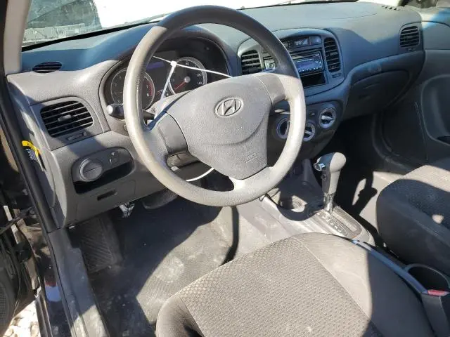 2010 HYUNDAI ACCENT BLUE