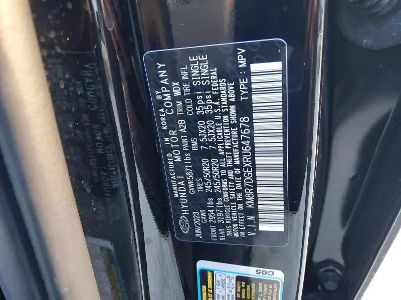 2024 HYUNDAI PALISADE CALLIGRAPHY  