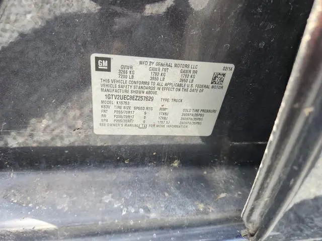 2014 GMC SIERRA K1500 SLE  