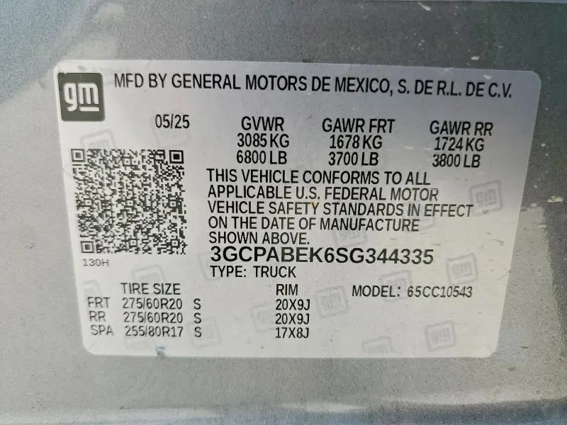 2025 CHEVROLET SILVERADO   