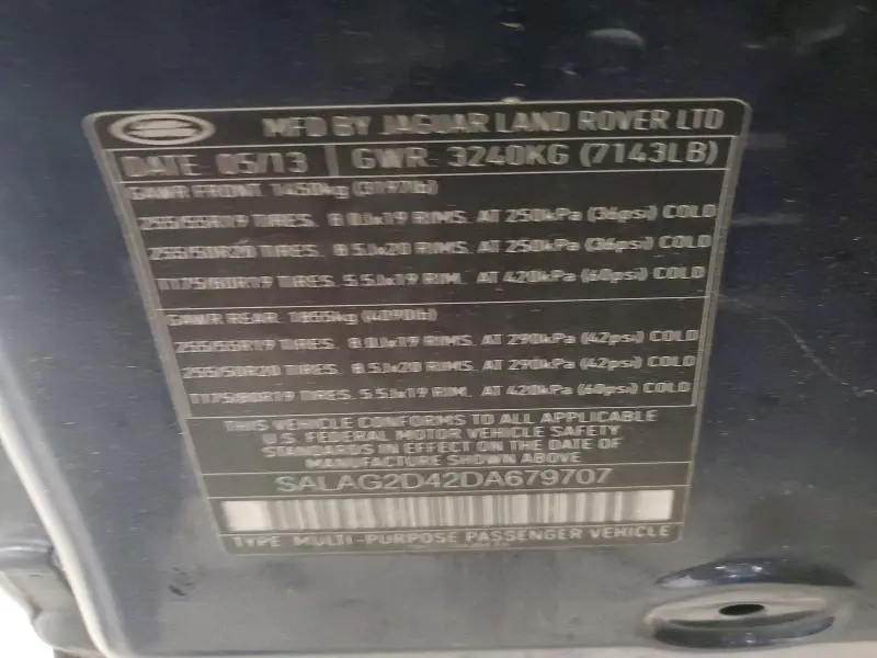 2013 LAND ROVER LR4 HSE  