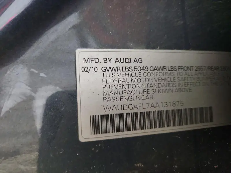 2010 AUDI S4 PREMIUM PLUS  