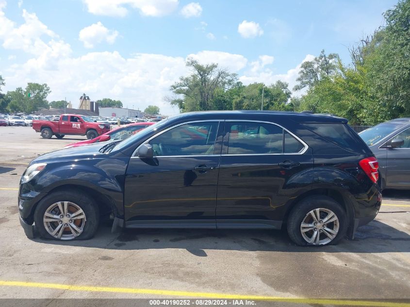 2016 CHEVROLET EQUINOX LS