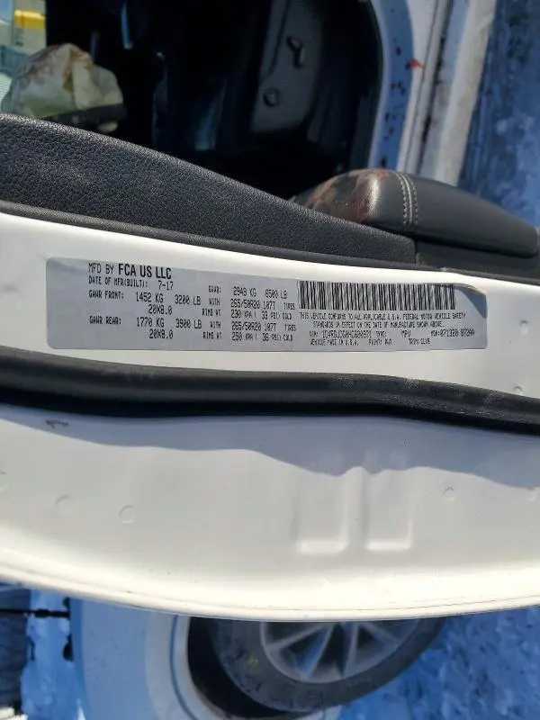 2017 DODGE DURANGO GT  