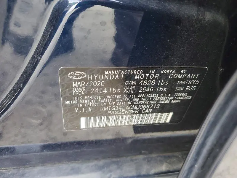 2021 GENESIS G70 ELITE  