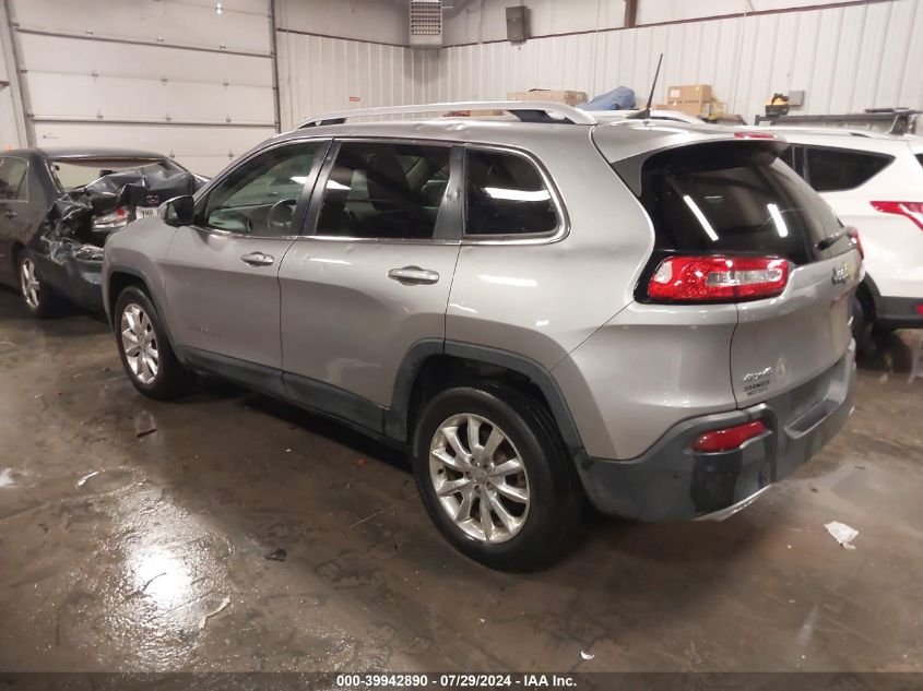 2017 JEEP CHEROKEE LIMITED 4X4