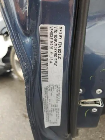 2021 JEEP CHEROKEE LIMITED  