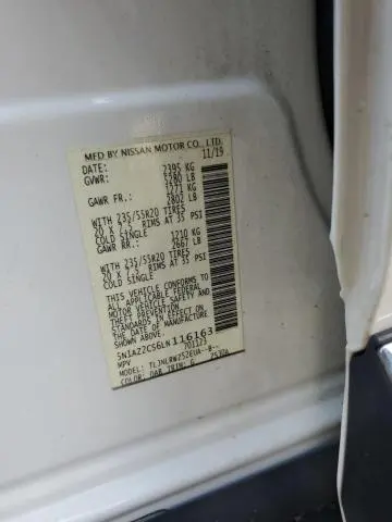 2020 NISSAN MURANO SL  