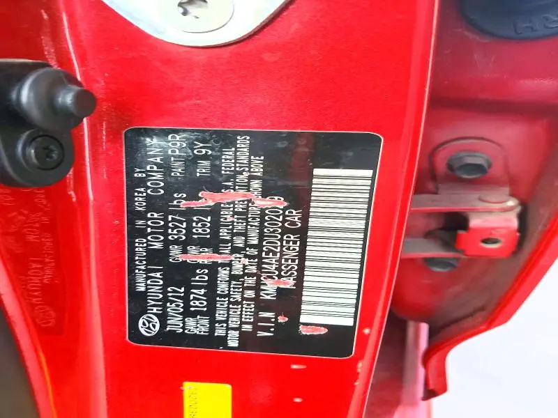 2013 HYUNDAI ACCENT GLS  