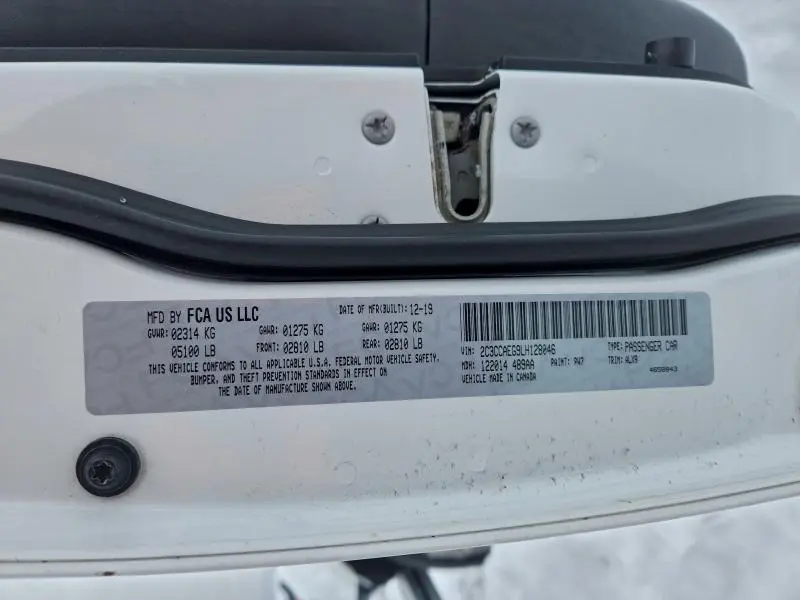 2020 CHRYSLER 300 LIMITED  