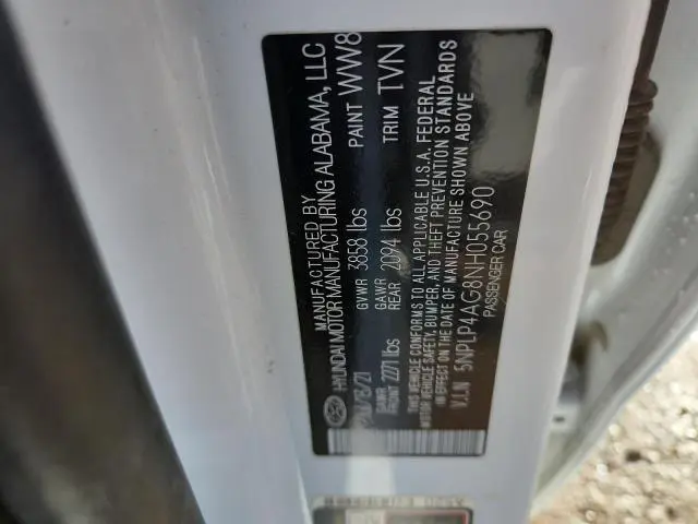 2022 HYUNDAI ELANTRA LIMITED  