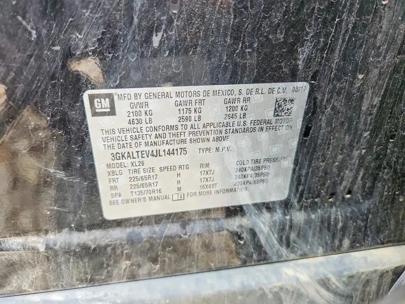 2018 GMC TERRAIN SLE  