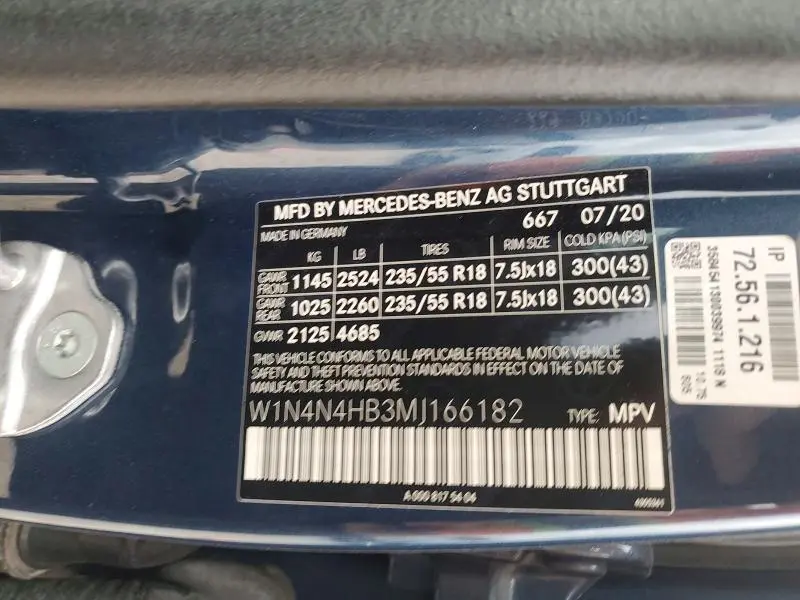 2021 MERCEDES-BENZ GLA 250 4MATIC  
