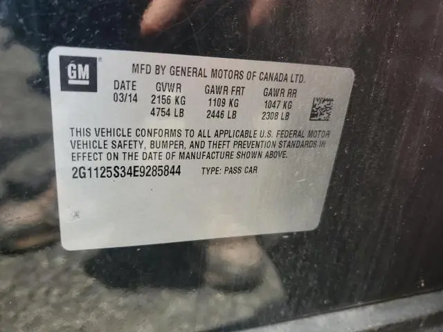 2014 CHEVROLET IMPALA LT  