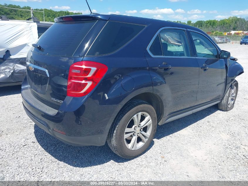 2016 CHEVROLET EQUINOX LS