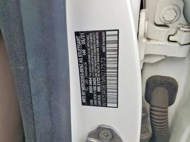 2021 MERCEDES-BENZ CLA 250  