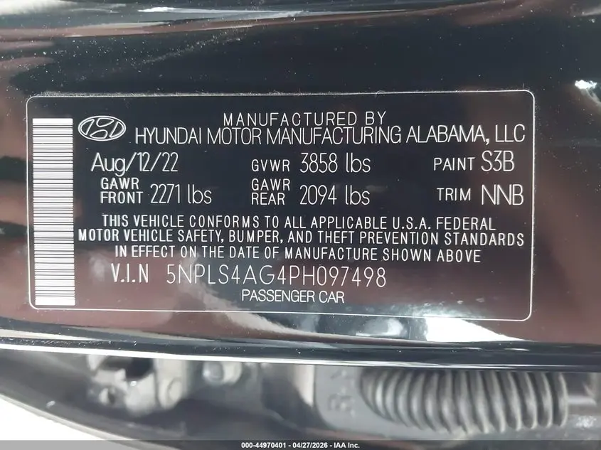 2023 HYUNDAI ELANTRA SEL