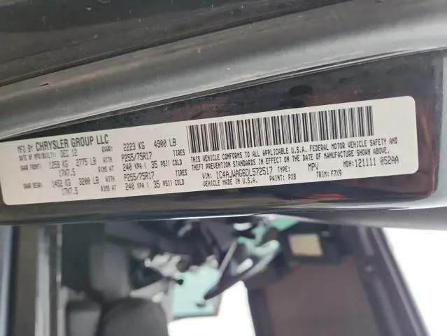 2013 JEEP WRANGLER SPORT  