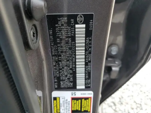 2023 TOYOTA CAMRY LE