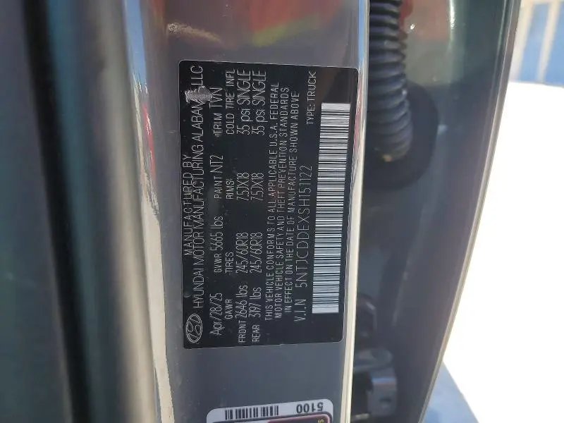 2025 HYUNDAI SANTA CRUZ SEL ACTIVITY  