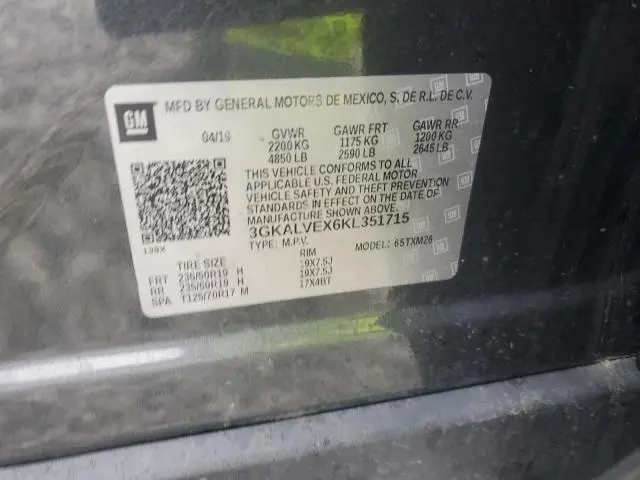 2019 GMC TERRAIN SLT  