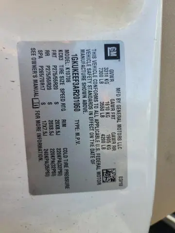 2010 GMC YUKON DENALI  