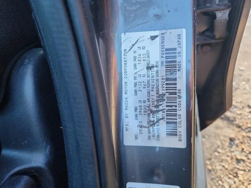 2011 MAZDA 3 I  