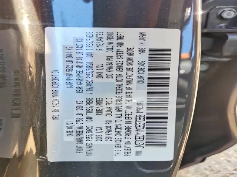 2021 MAZDA CX-9 GRAND TOURING  