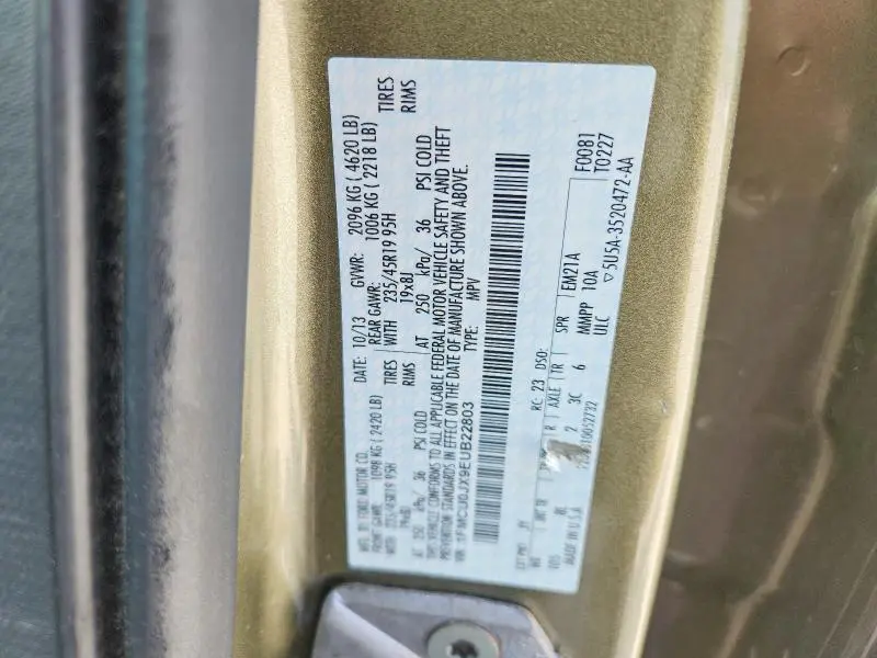 2014 FORD ESCAPE TITANIUM  