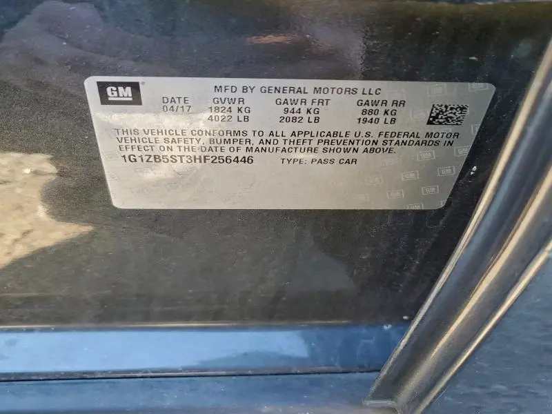 2017 CHEVROLET MALIBU LS  