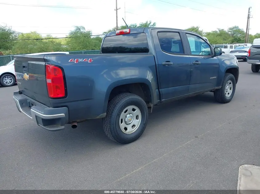 2016 CHEVROLET COLORADO 4WD WT