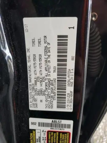 2018 TOYOTA TUNDRA CREWMAX 1794  