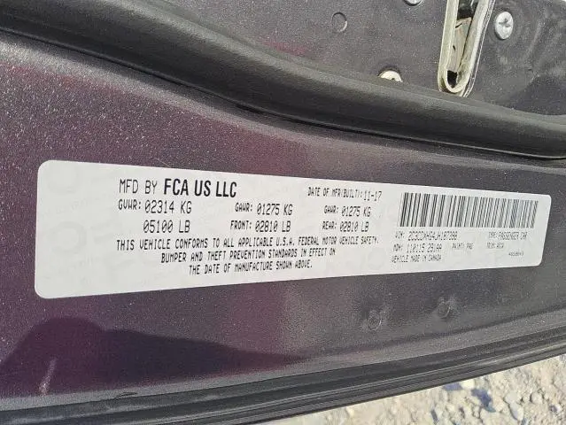 2018 DODGE CHARGER SXT PLUS  