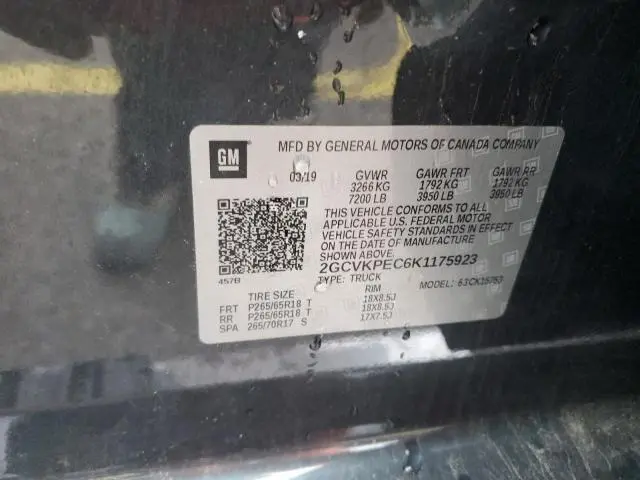 2019 CHEVROLET SILVERADO LD K1500 LT  