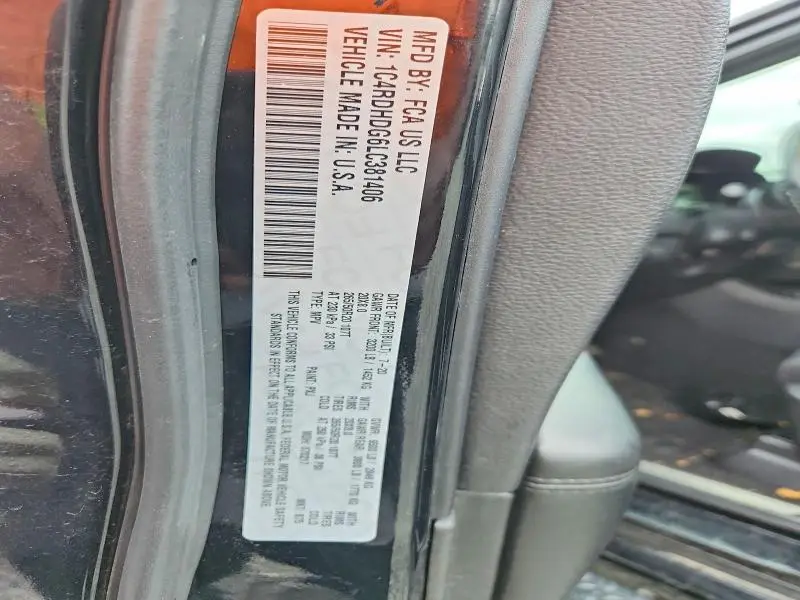 2020 DODGE DURANGO GT  